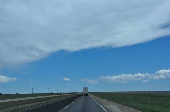 A planície sem fim no Texas - EUA